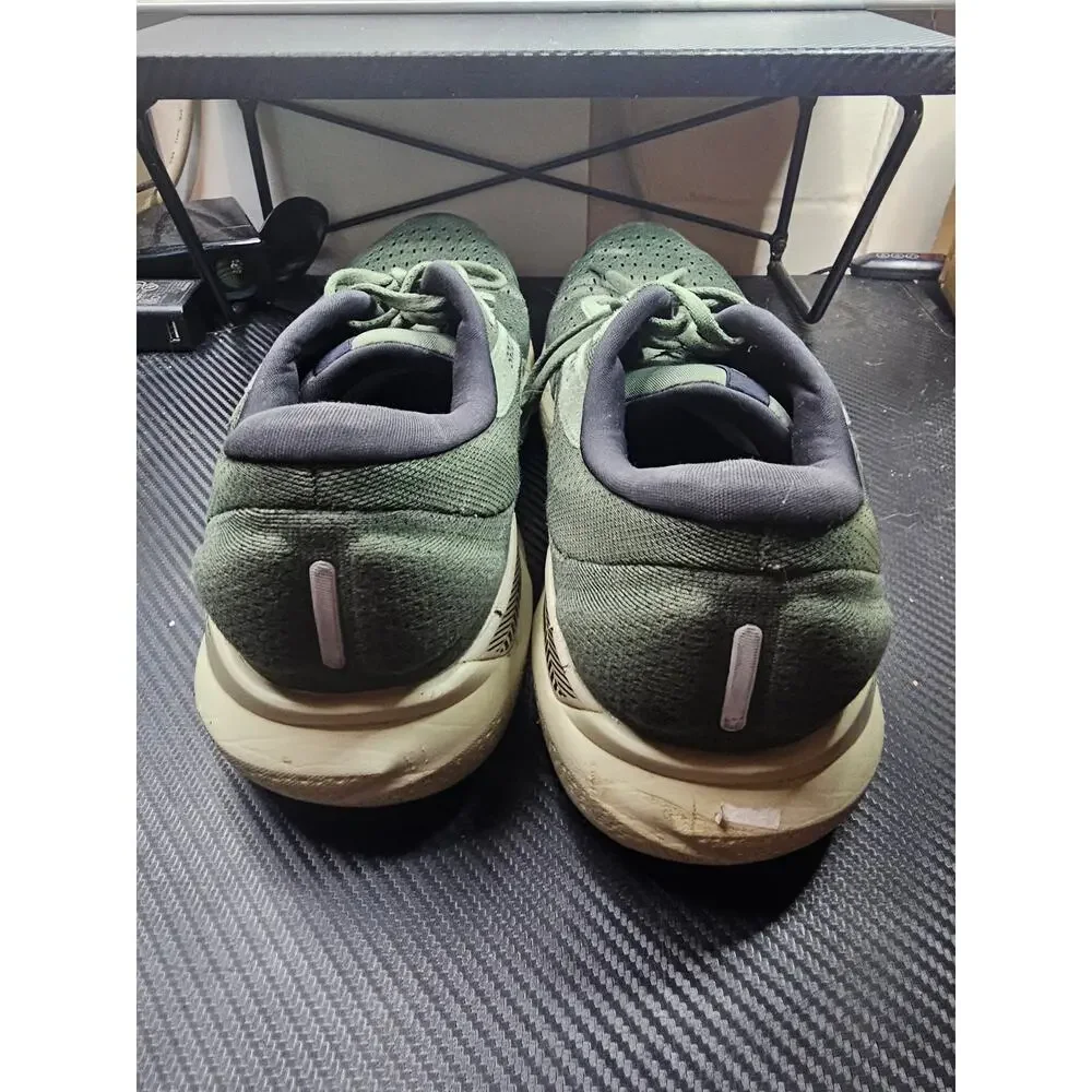 Brooks Adrenaline GTS 24 DNA LOFT Thyme/Black/Pelican 1104371D302 Mens Size 14